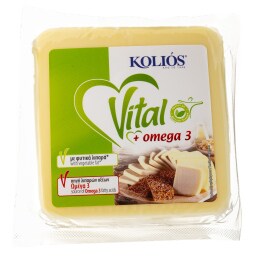 ΚΟΛΙΟΣ | Τυρί Τοστ Vital Ωμέγα 3 Φέτες 400g