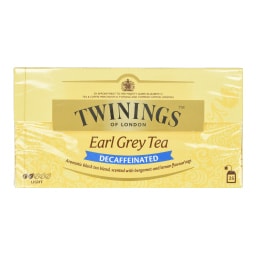 TWININGS | Τσάι Μαύρο Earl Grey Decaf 25x2g