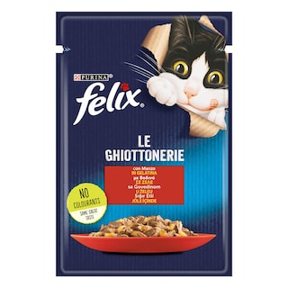 FELIX | Γατοτροφή AGAIL Βοδινό σε Ζελέ 85g