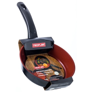 NEOFLAM | NEOFLAM PAN 20CM BLACK RED