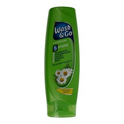 WASH&GO | CONDITIONER ΜΕ ΧΑΜΟΜΗΛΙ ΚΑΝΟΝΙΚΑ ΜΑΛΛΙΑ 180 ML