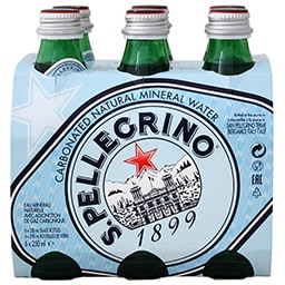 SAN PELLEGRINO | Carbonated Water Bottle 6x250ml