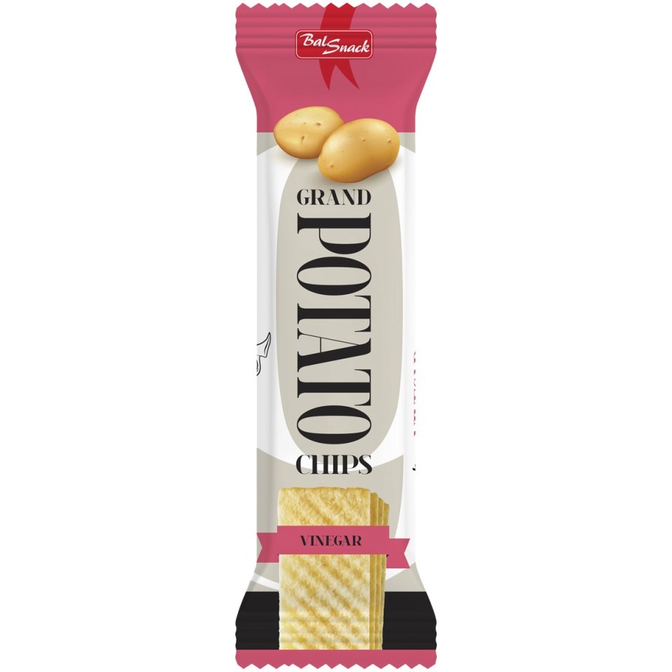 - Τσιπς Σνακ Πατάτας Salt & Vinegar 60g