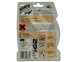 HARPIC | ΣΤΕΡΕΟ ΒLOCK WC MAX 2 ΣΕ 1 BAKING SODA ΛΕΒΑΝΤΑ 43 GR