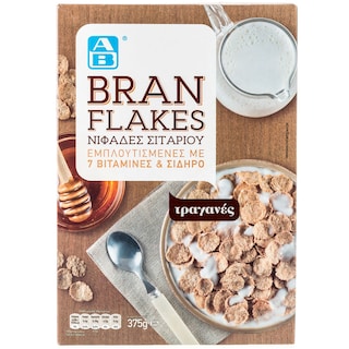 ΑΒ | Δημητριακά Bran Flakes 375g