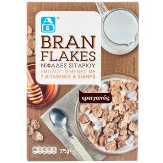 ΑΒ | Δημητριακά Bran Flakes 375g