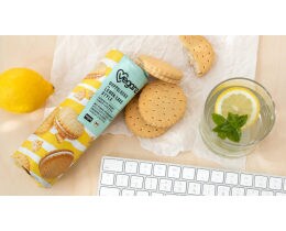 VEGANZ | Μπισκότα Γεμιστά Λεμόνι 400g
