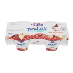 TOTAL | YOUGHT 2% APPLE/CRANBERRY 340GR 2X170
