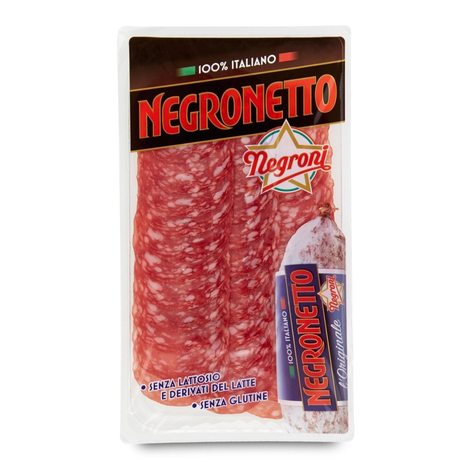 NEGRONI Σαλάμι Negronetto Φέτες 75gr