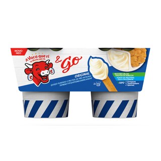 LA VACHE QUI RIT | Σνακ La Vache Qui Rit & GO Original 2x50g