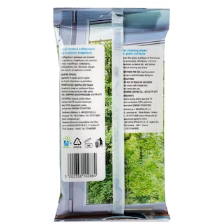 ΑΒ | LIQUID GLASS CLEANING WIPES 40 PIECES