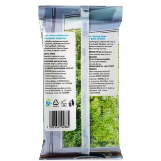 ΑΒ | LIQUID GLASS CLEANING WIPES 40 PIECES