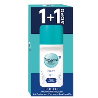 NOXZEMA | Αποσμητικό Roll On Pilot 50ml 1+1 Δώρο
