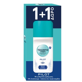 NOXZEMA | Αποσμητικό Roll On Pilot 50ml 1+1 Δώρο