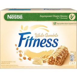 FITNESS | Μπάρες Δημητριακών Λευκή Σοκολάτα 6 X 22.5gr