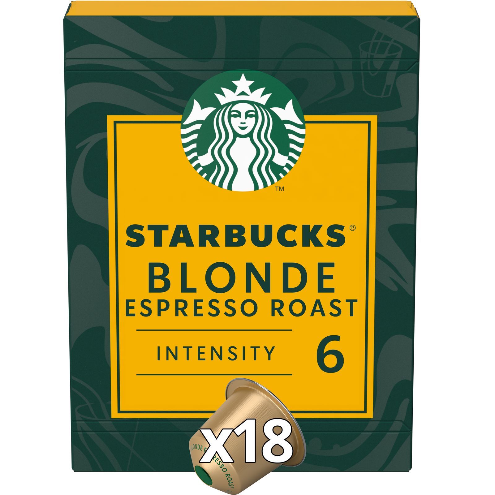 STARBUCKS Κάψουλες Καφέ Blonde Espresso Roast 94g