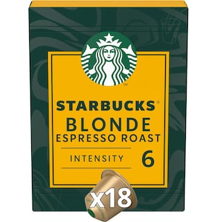 STARBUCKS | Κάψουλες Καφέ Espresso Blonde Roast 18x5.2g