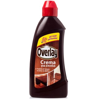 OVERLAY | Γυαλιστικό Επίπλων Κρέμα Κερί Μέλισσας 250ml