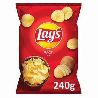 LAYS | LAYS SALT 240GR ΜΕ ΑΛΑΤΙ