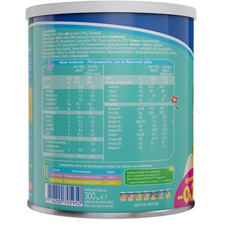 ΝΟΥΝΟΥ | Βρεφική Κρέμα Φρουτόκρεμα 5 Φρούτα 300g Έκπτωση 0.20Ε