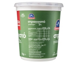 ΟΛΥΜΠΟΣ | Γιαούρτι Στραγγιστό 2% Λιπαρά 1kg Έκπτωση 0.50Ε -0.50E
