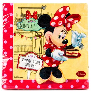 DISNEY | ΧΑΡΤΟΠΕΤΣΕΤΕΣ MINNIE 33Χ33 20 TEΜ