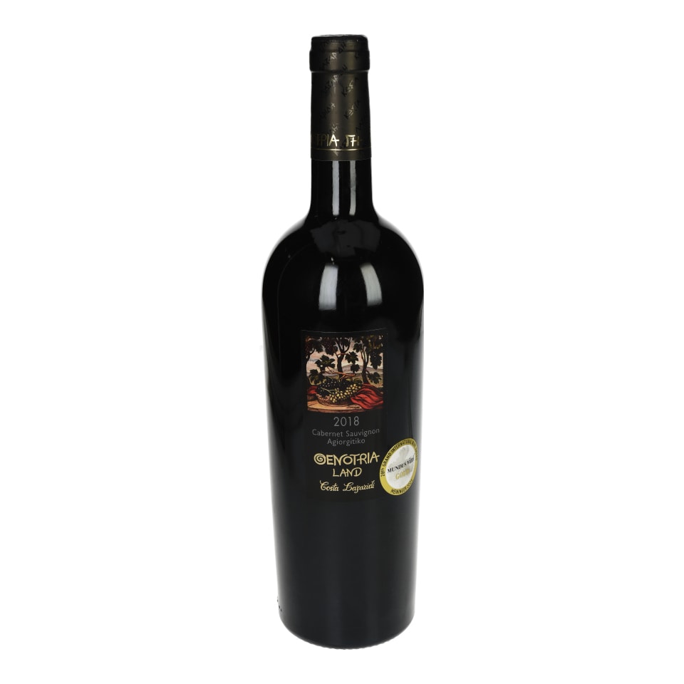 ΟΙΝΟΤΡΙΑ ΓΗ Οίνος Ερυθρός Cabernet Sauvignon Αγιωργίτικο 750ml