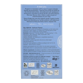 PUKKA | Αφέψημα Feel New Bio 20x2g