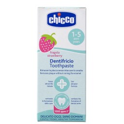 CHICCO | Οδοντόκρεμα Φράουλα 12+ Μηνών 50ml