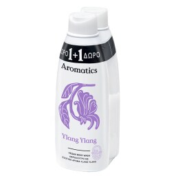 Αφρόλουτρο Ylang Ylang 650ml 1+1 Δώρο