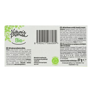 NATURES PROMISE BIO | Αφέψημα Bio με Μελισσόχορτο Λεβάντα και Χαμομήλι 27g