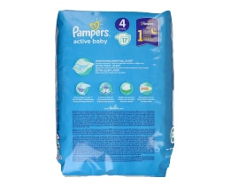 PAMPERS | PAMPERS ACTIVE BABY NO 4  17T