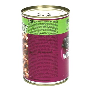 WHISKAS | ΓΑΤΟΤΡΟΦΗ ΑΡΝΑΚΙ 400 GR
