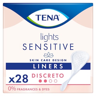 TENA | Panty Liners Lights Sensitive Discreto 28 Pieces