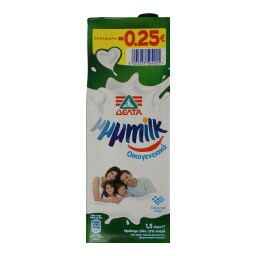 MMMILK | Γάλα Ημιάπαχο 1.5 % Λιπαρά Οικογενειακό 1.5 lt 0.25