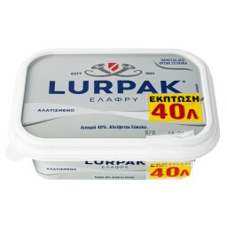 LURPAK | Βούτυρο Soft Ελαφρύ Σκαφάκι 225g Έκπτωση 0.40Ε