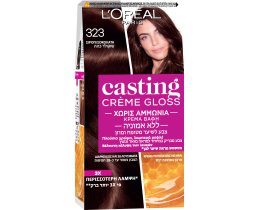 CASTING | C GLOSS | Βαφή Μαλλιών Creme Gloss Νο323 Σιρόπι Σοκολάτα 1 Τεμάχιο