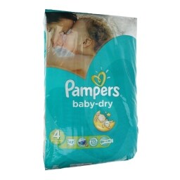 PAMPERS | BABY DRY | ΠΑΝΕΣ ΜΩΡΟΥ MAXI No 4 42 ΤΕΜ