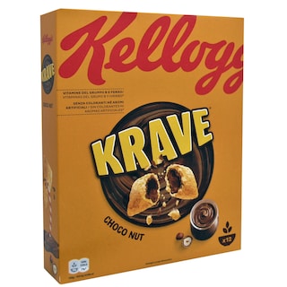 KELLOGGS | Δημητριακά Krave Σοκολάτα Φουντούκι 375gr