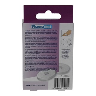 PHARMADOCT | Επιθέματα Κάλων Οβάλ 9 Τεμάχια