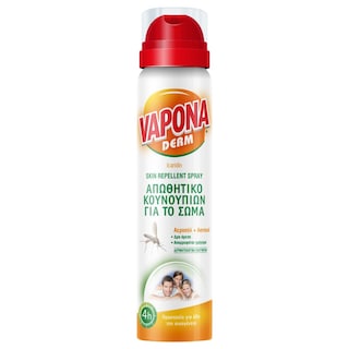 VAPONA | Εντομοαπωθητικό Σώματος Spray 100ml