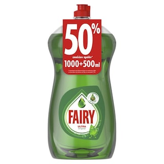FAIRY | Υγρό Πιάτων Ultra Original 1000ml+500ml Δώρο
