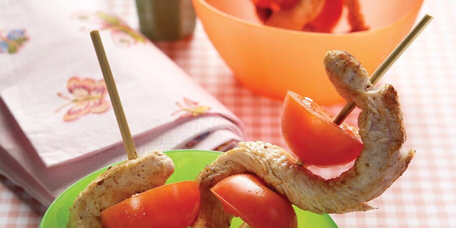 Μικρές μπουκιές γαλοπούλας