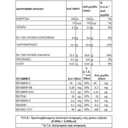 ΟΛΥΜΠΟΣ | Φυσικός Χυμός 9 Κόκκινα Φρούτα 250ml