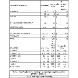 ΟΛΥΜΠΟΣ | Φυσικός Χυμός 9 Κόκκινα Φρούτα 250ml