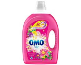 OMO | Υγρό Πλυντηρίου Ρούχων Τροπικά Λουλούδια 30 Μεζούρες