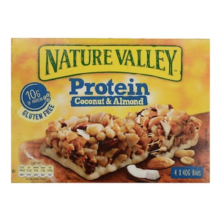 NATURE VALLEY | Μπάρες Ξηρών Καρπών Protein Καρύδα 4 X 40gr