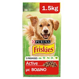 Ξηρά Τροφή Σκύλου Active Με Βοδινό 1.5 Kg