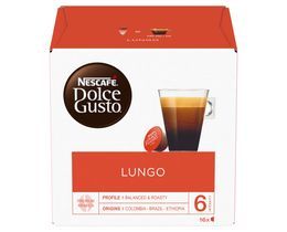 NESCAFE | DOLCE GUSTO | Κάψουλες Καφέ Dolce Gusto Lungo 16x6.5g