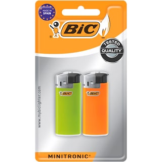 BIC | Αναπτήρες Minitronic 2 Τεμάχια